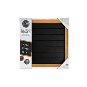 Core Wood Letter Boards