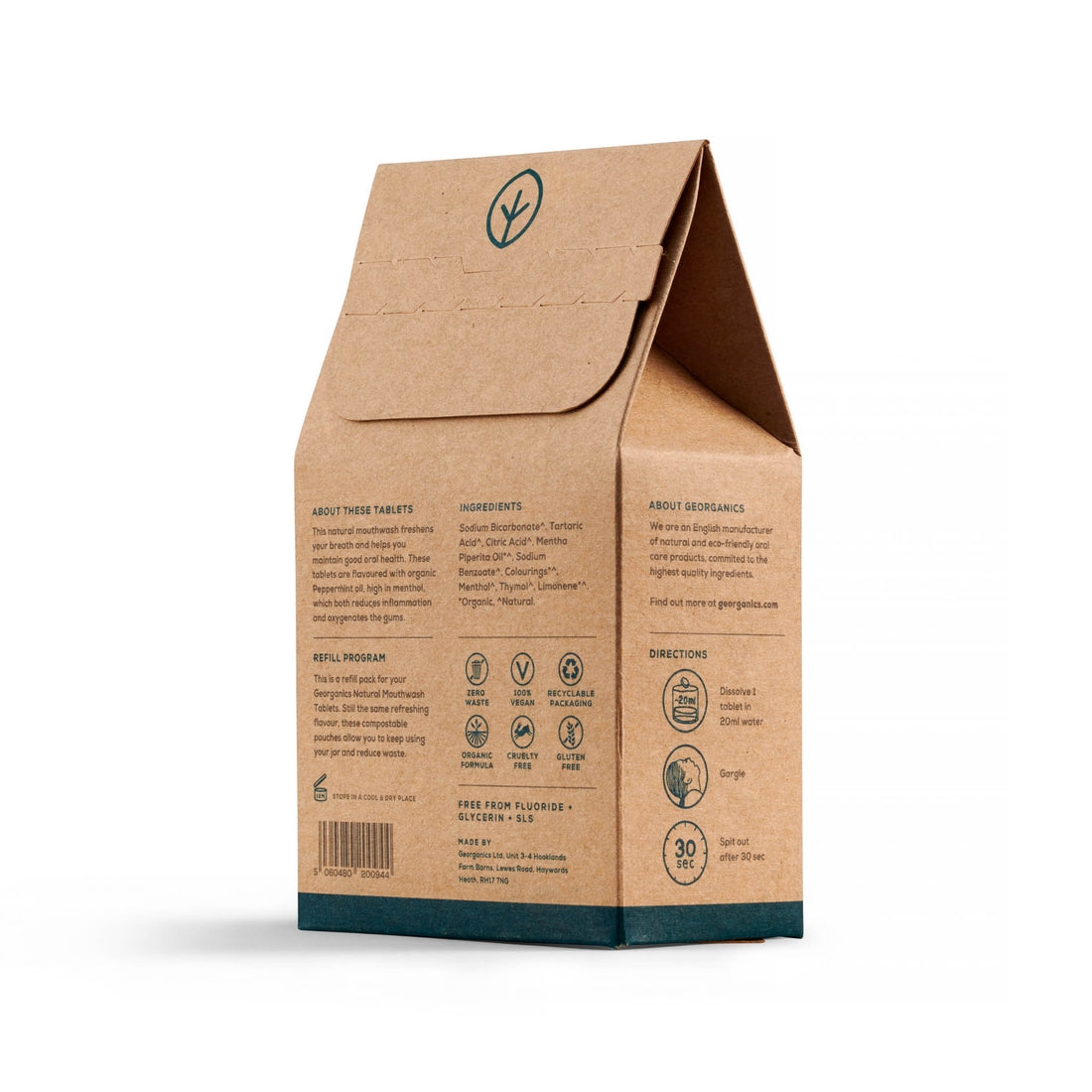 Georganics Mouthwash Tablets