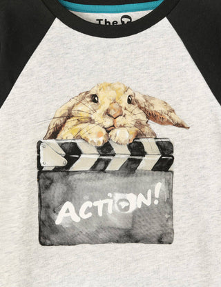 Commons Kids GOTS Organic Cotton Clapper Bunny Tee