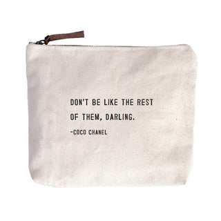 Sugarboo Canvas Zip Bag