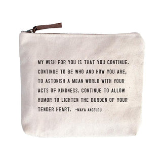 Sugarboo Canvas Zip Bag