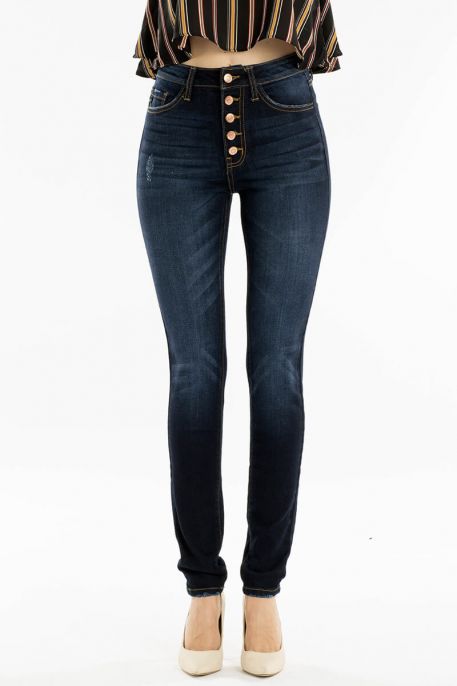 KanCan Alina High Rise Super Skinny Jeans - Curvy