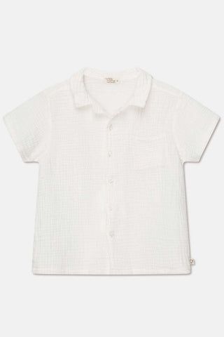 My Little Cozmo Kids Gauze Camp Shirt