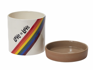 Love is Love Pot with Tray