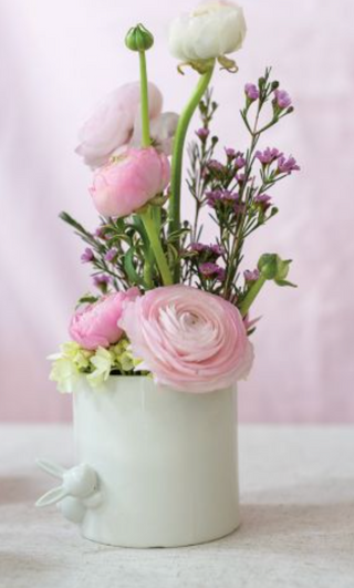 Peeking Bunny Pots Set