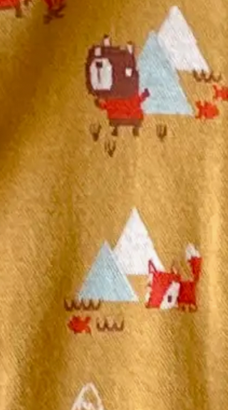 Viverano Camping Bear Mustard Collection
