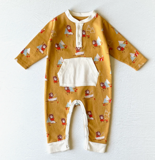 Viverano Camping Bear Mustard Collection