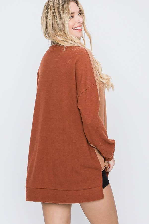 Commons Womens Plus Jane Long Sleeve Top