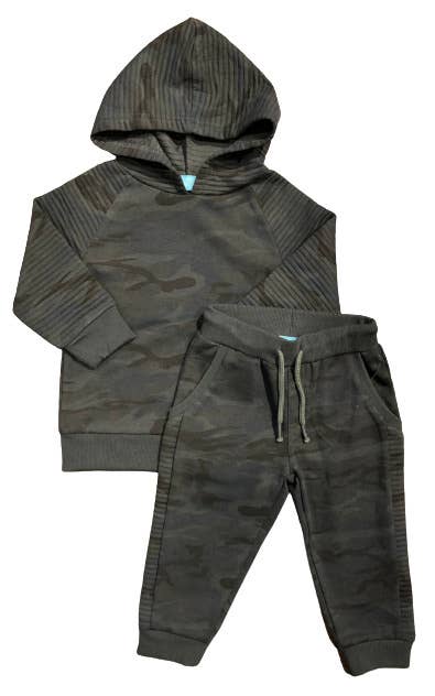 Bear Camp Camo Hoodie Jogger Set