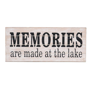 Commons Wall Plaque Memories at the Lake