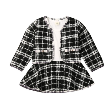 Commons Girls Coco Tweed Set