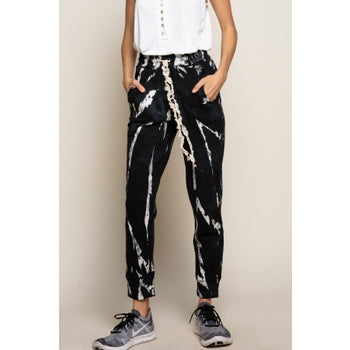 Commons Womens Galaxy Tie Die Joggers
