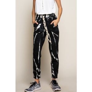 Commons Womens Galaxy Tie Die Joggers