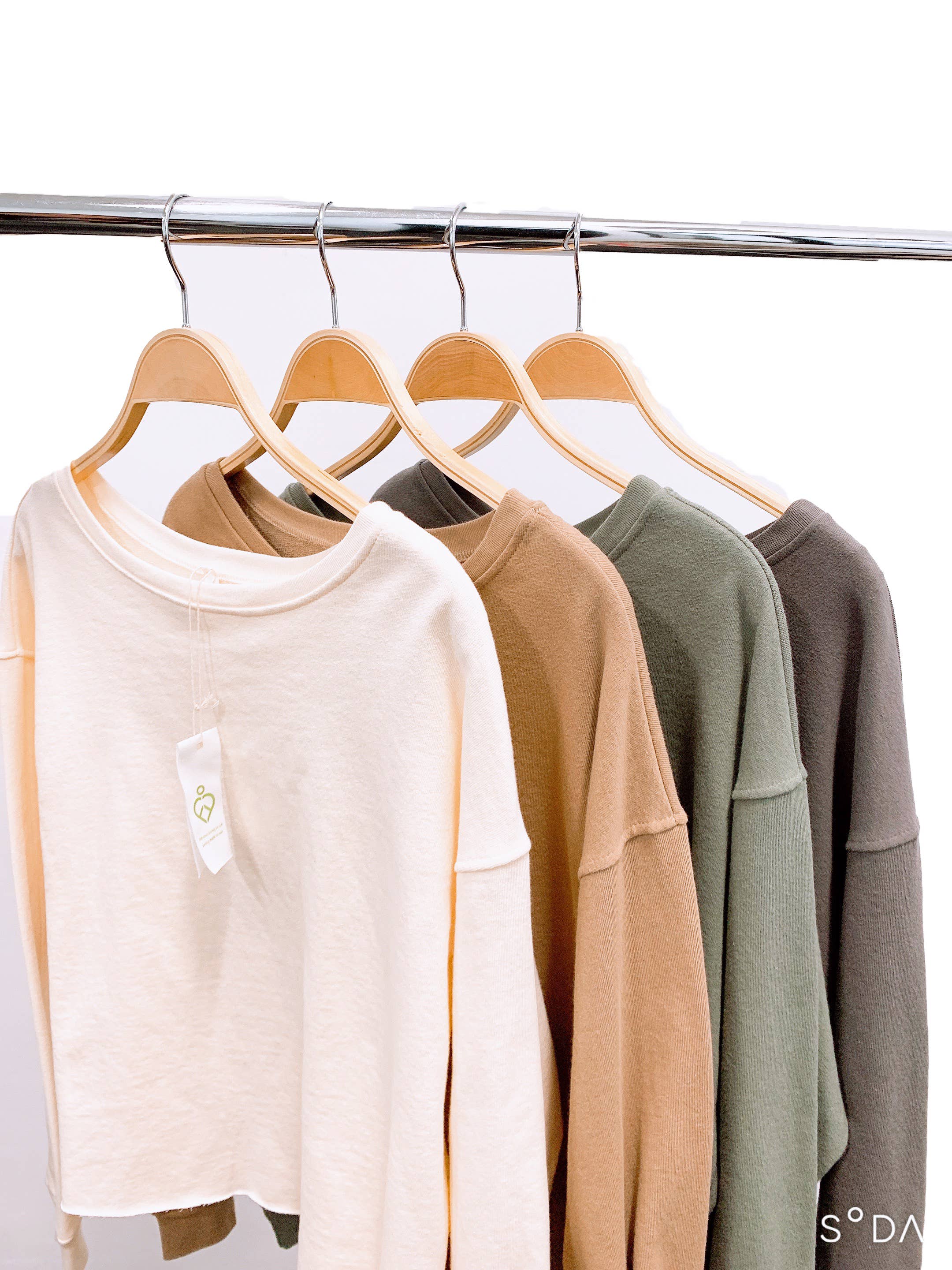 Commons Womens Monica French Terry Crop Top