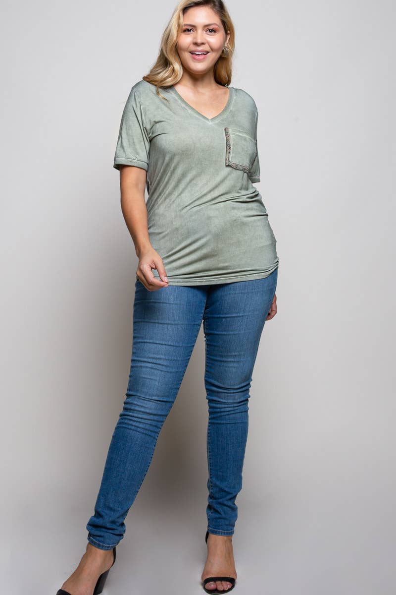 Commons Womens Plus Ashley Top
