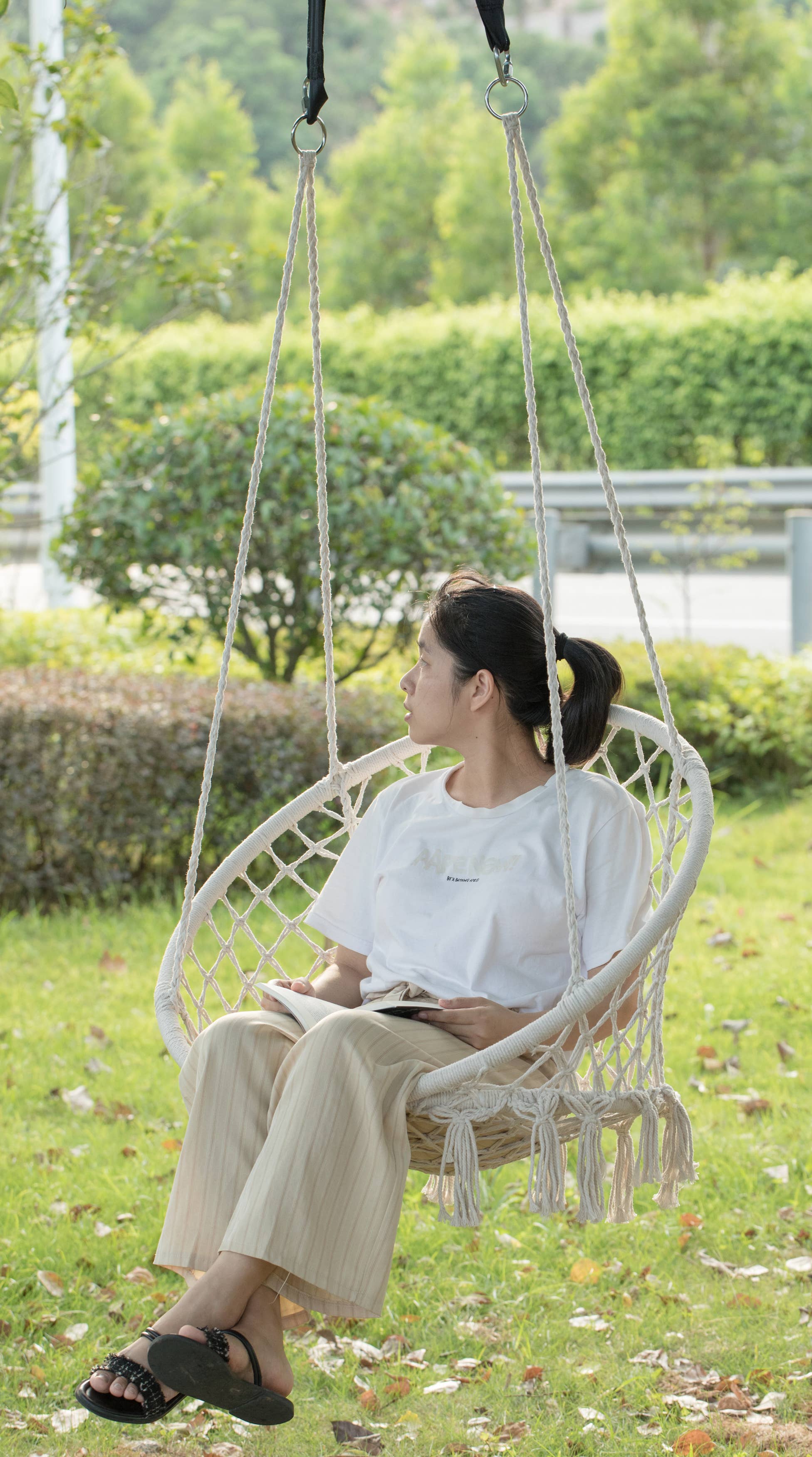 Macrame Round Hammock Swing Chair