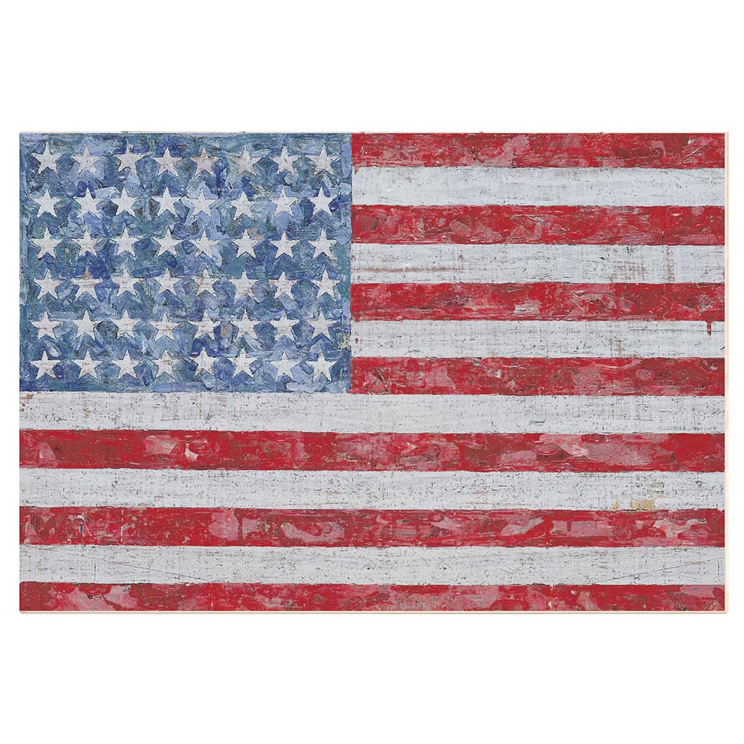 Weather Resistant American Flag Sign