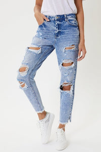 KanCan Maddie High Rise Mom Jeans