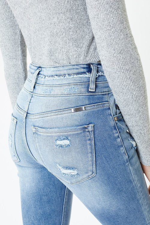 KanCan Janice Curvy Ultra High Rise Ankle Skinny