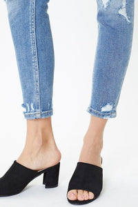 KanCan Janice Curvy Ultra High Rise Ankle Skinny