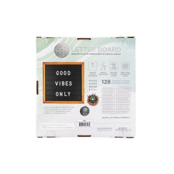 Core Wood Letter Boards