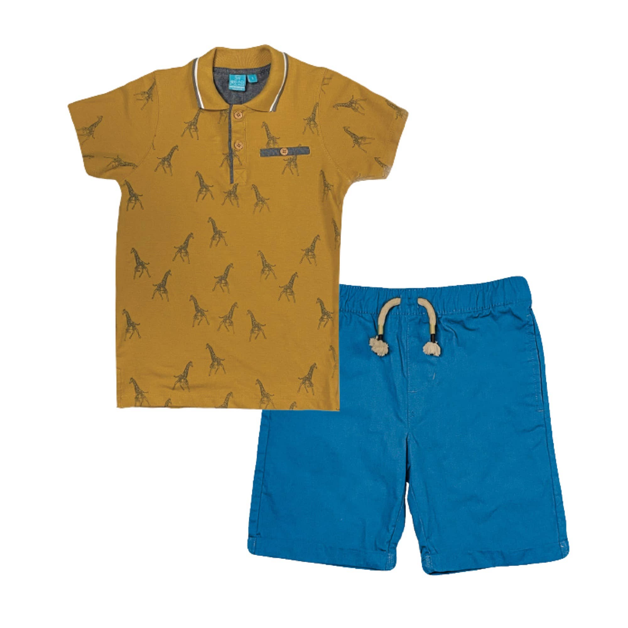 Bear Camp Giraffe Polo Set