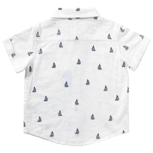 Bear Camp Sailboat Shirt Woven