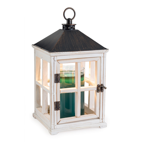 Airome Warmer Lantern Weathered White