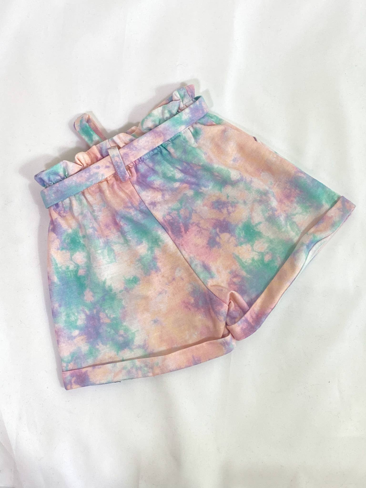 Commons Girls Cotton Candy High Waist Short