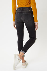 KanCan Cassidy Black High Rise Ankle Skinny Jeans