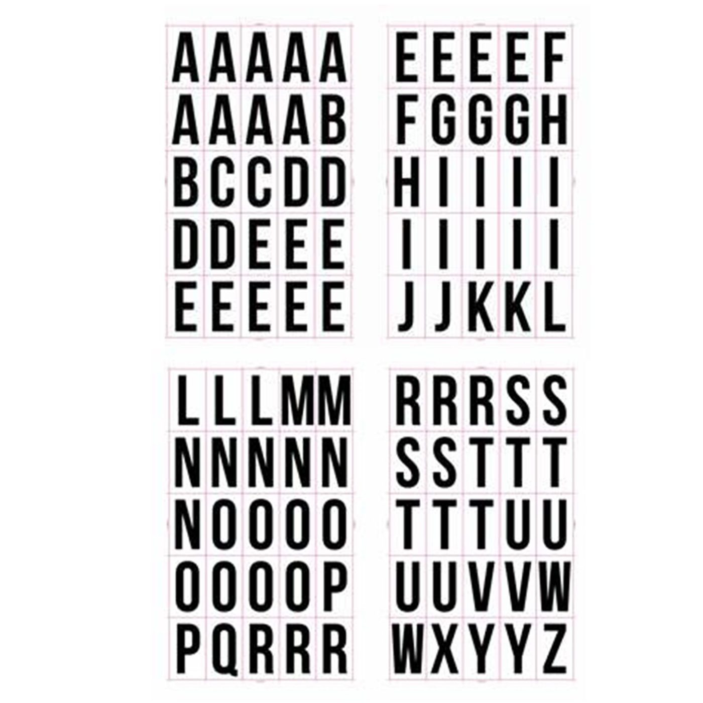 Twelve Timbers Marquee Letters Pk