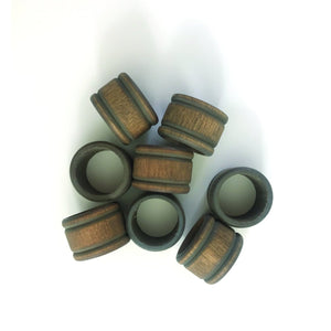 Twelve Timbers Napkin Rings 4pk