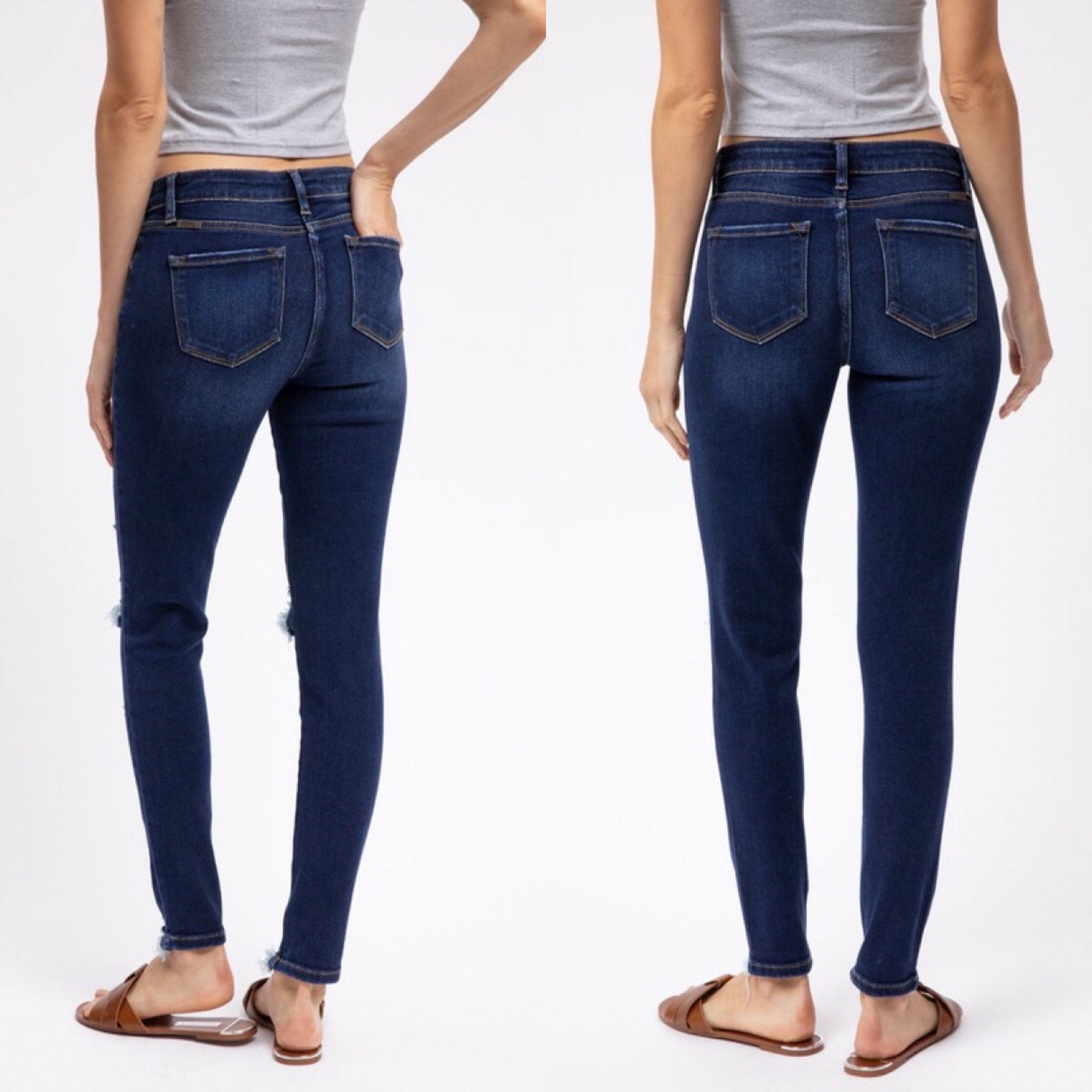 KanCan Delaney Mid Rise Super Skinny Jeans