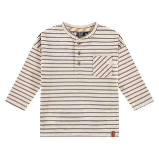 Babyface Boy Striped Pocket LS