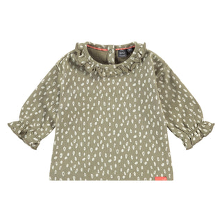 Babyface Baby Girl Sweatshirt Pattern Fern